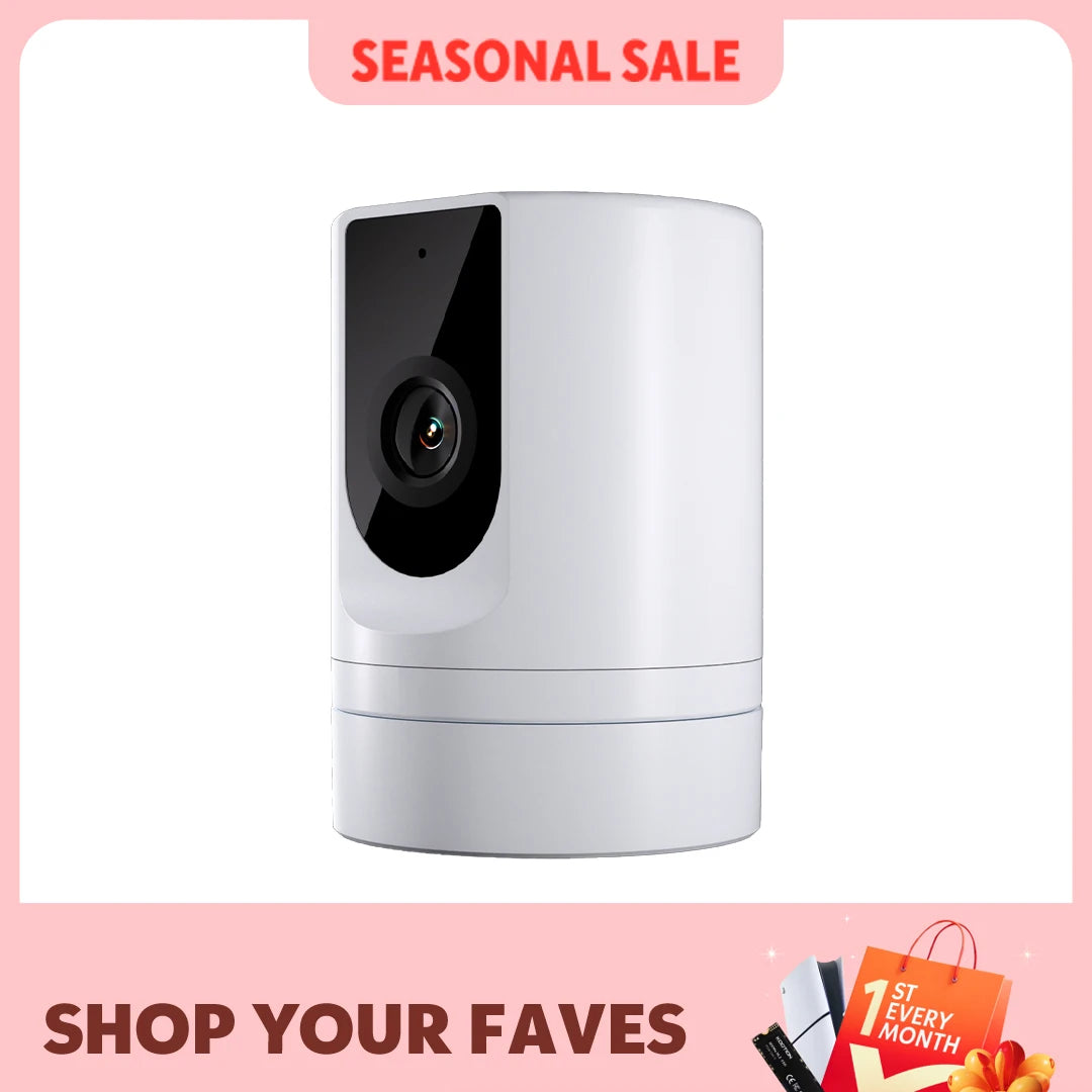 BoyKeep Indoor Security Baby Camera Home Security Wifi 1080P Pet Dog 2-Way Talk Camera with Phone App Motion Detection K11