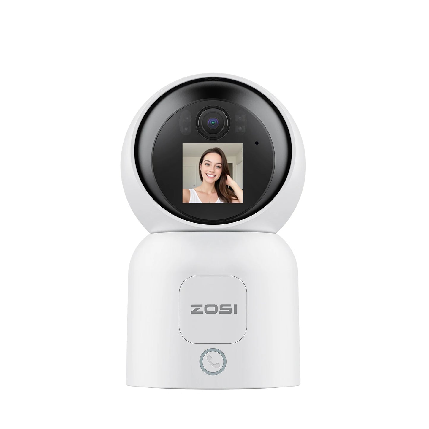 ZOSI C519M 4MP Indoor Baby Monitor With WiFi Video Call Auto Tracking