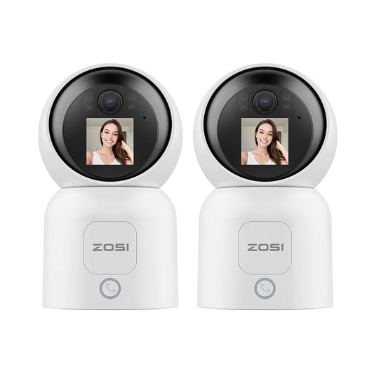 ZOSI C519M 4MP Indoor Baby Monitor With WiFi Video Call Auto Tracking