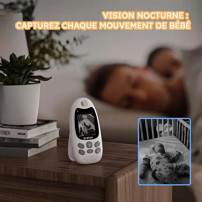 BOIFUN 480P Baby Monitor Camera With Night Vision VOX