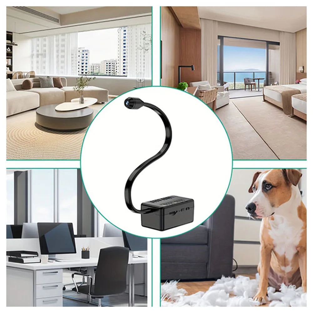 APWIKOGER 1080P Mini WiFi Nanny Cam With Motion Detection