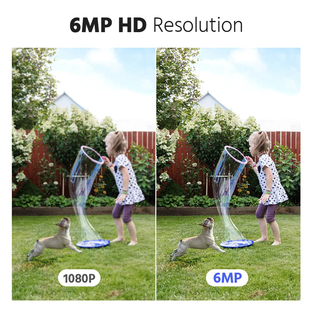 ANNKE H.265+ 6MP 8CH PoE NVR for IP Security Camera System 24/7 Record Remote Access Plug-and-Play ANNKE Vision app