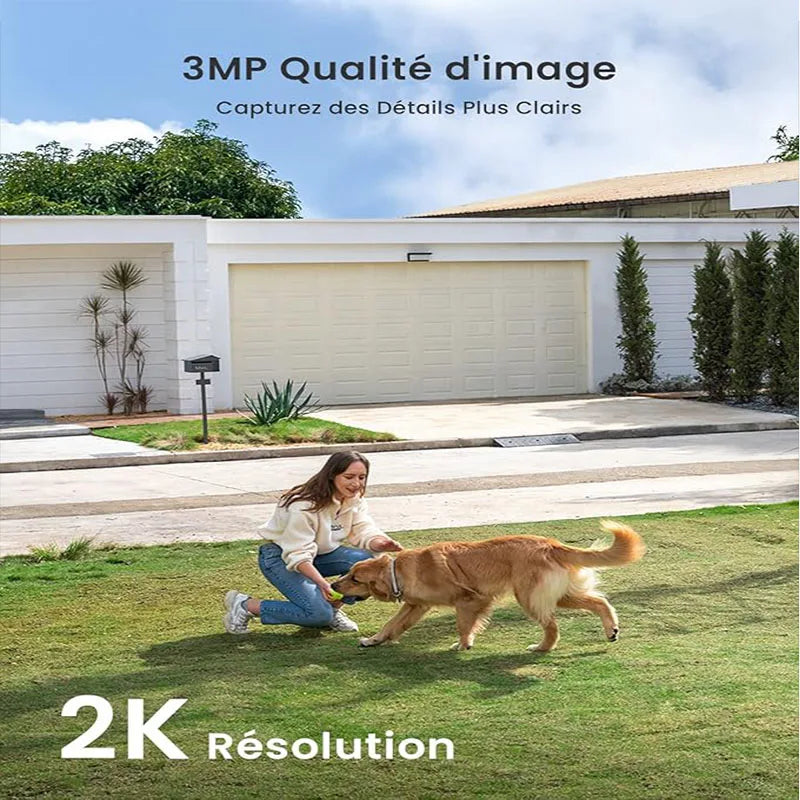 IEGEEK 2K Wireless Battery Surveillance Camera With AI Motion Detection