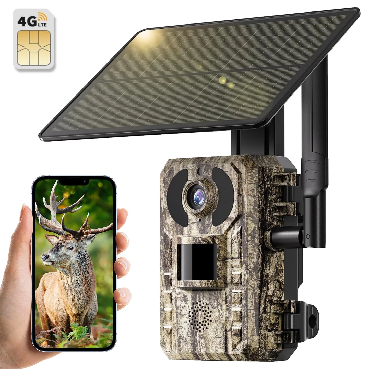 4G LTE Cellular Trail Camera With Live Streaming 2K