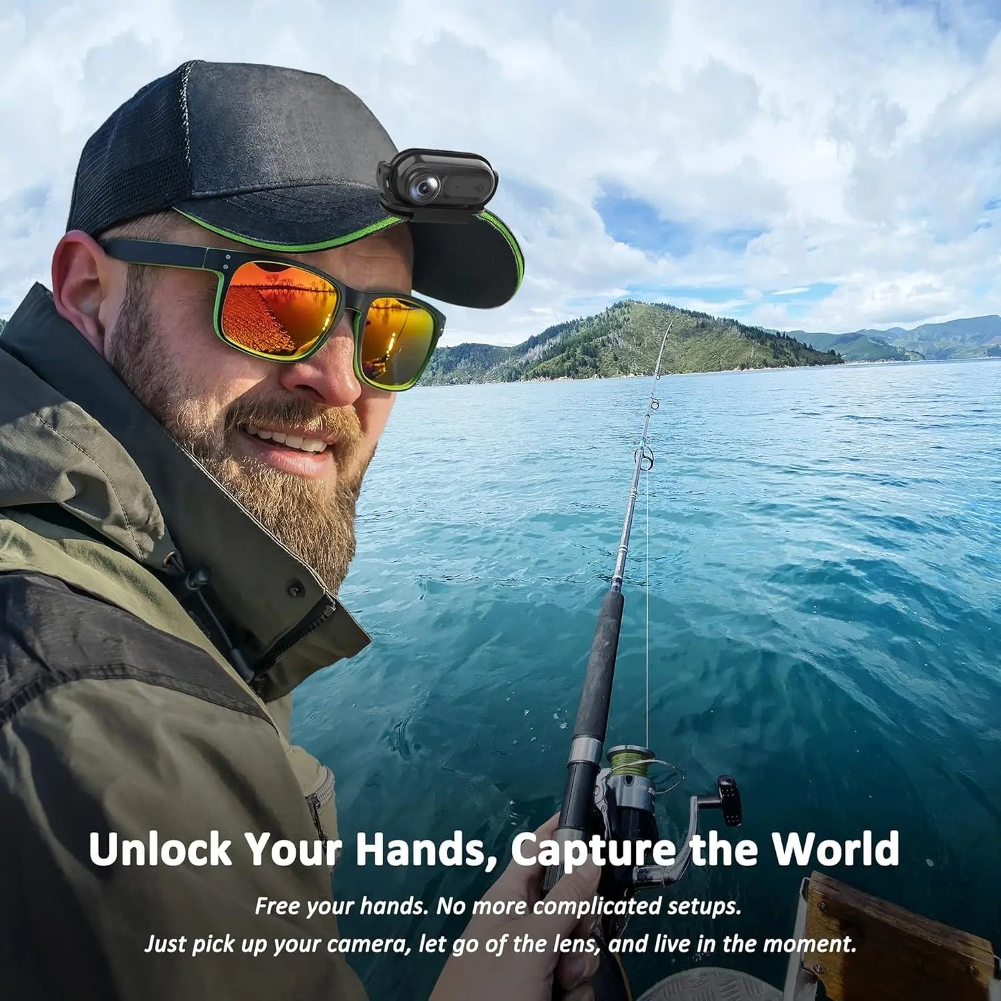 Upgraded Waterproof Big Battery 1080P 64GB Small Hot selling WiFi  video portable thumb pocket action sports mini camera