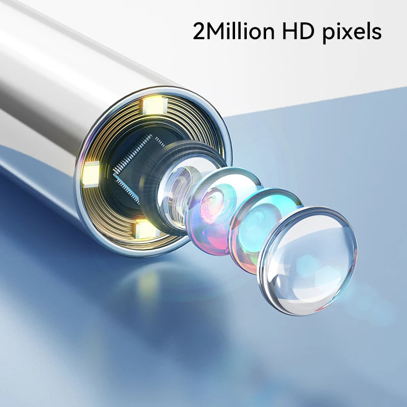 INSKAM Otoscope Ear Camera With 1080P 4 LED Lights