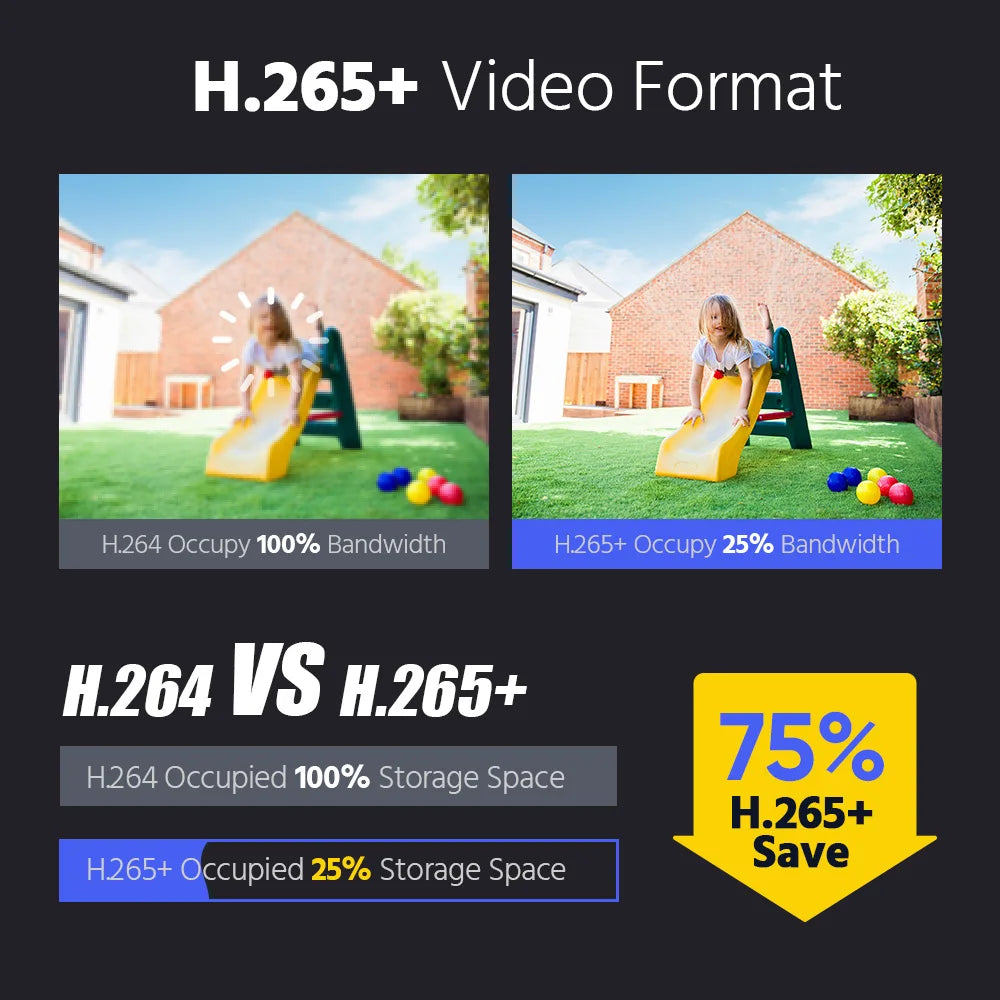 ANNKE 6MP H265 8 Channel PoE NVR with Remote Access