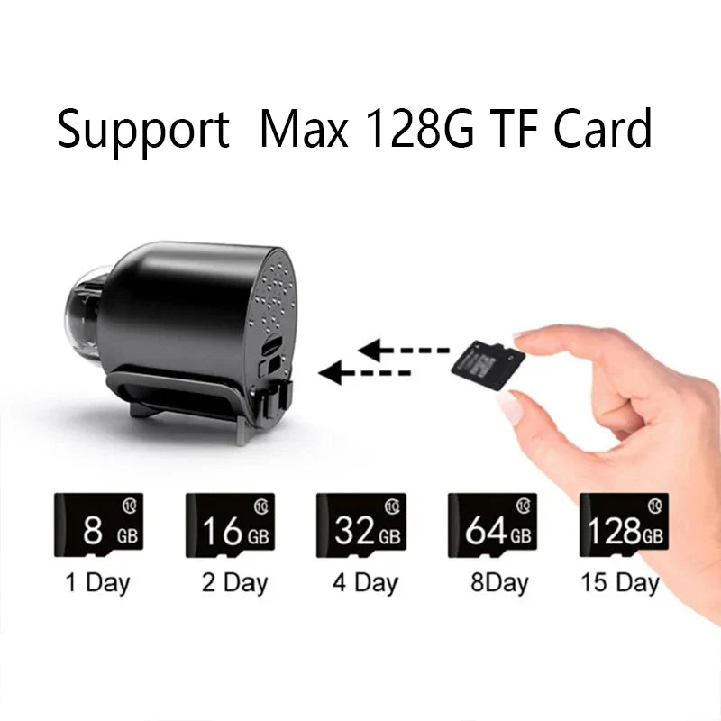 X5 WiFi Webcam 1080P HD Indoor Security IP Camera IR Night-vision Video Recorder Anti-theft Remote Monitor usb camera