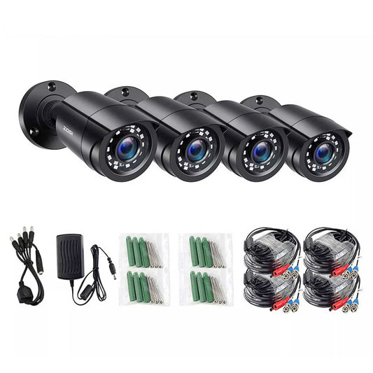 ZOSI 1080P HD TVI Security Cameras 4-Pack for DVR