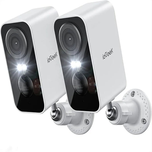 IEGEEK 2K Wireless Battery Surveillance Camera With AI Motion Detection