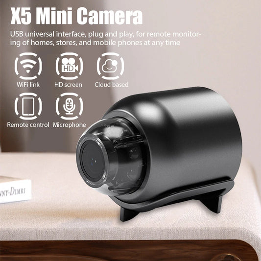Mini Camera 1080P Clear Night Vision Lightweight Portable Premium Cams Motion Detection Wireless Surveillance Protection Camera boblov m5 spider cam mini camara ip wifi